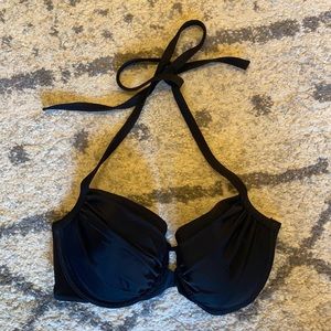VS Simple Black Bikini Top